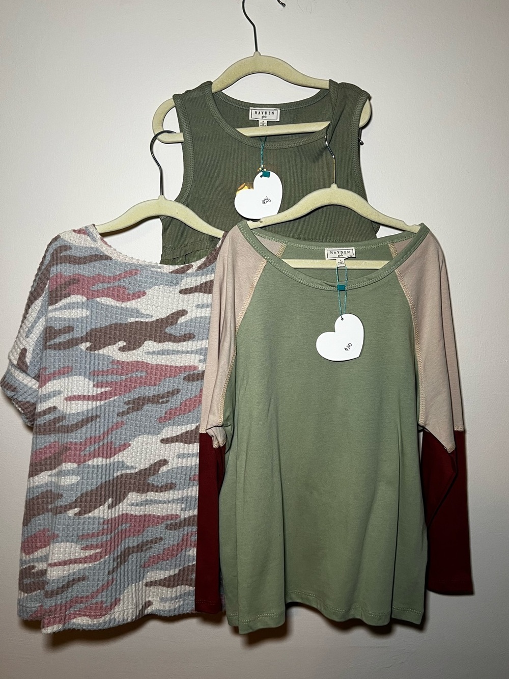 Bundle of 3! Hayden Girls Tops